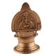 Engraved Ashtadhatu Puja Oil lamp